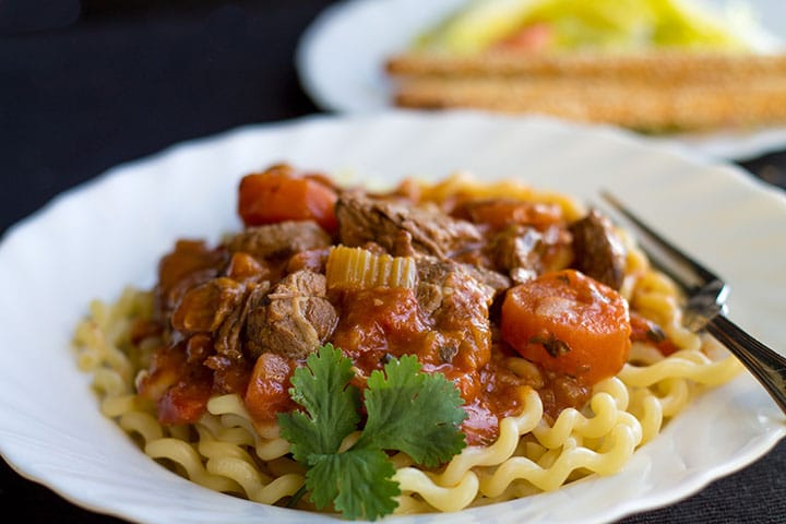 Melt-in-Your-Mouth Italian Lamb Stew on Pasta: A Comfort Classic
